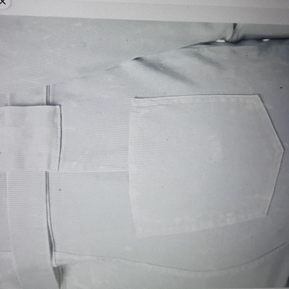 Hudson Women's Denim Long Puff Sleeve in Antarctica color Jumpsuit medium price - Picture 10 of 13